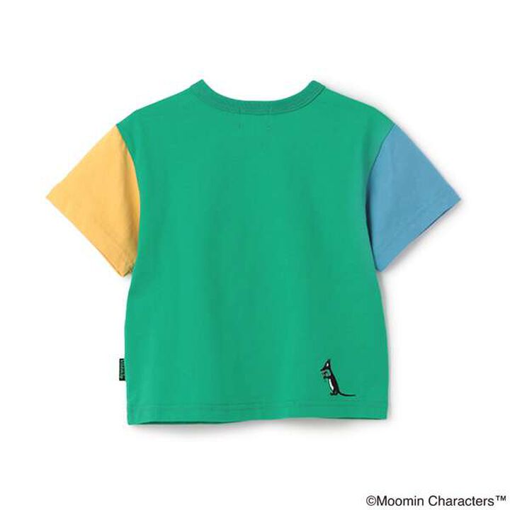 MOOMIN/Chest Pocket Short Sleeve T-Shirt,Green, medium image number 1