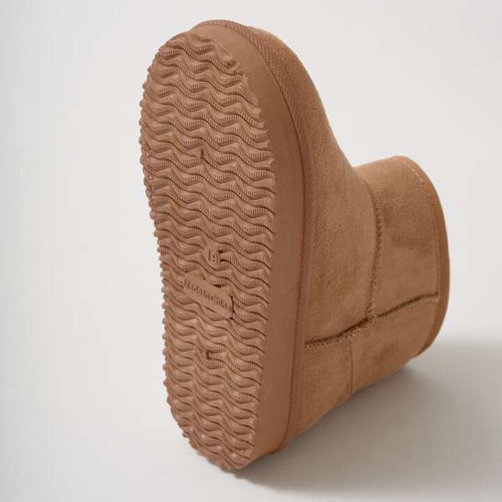 Cozy Faux Shearling Boots,Black, medium image number 2