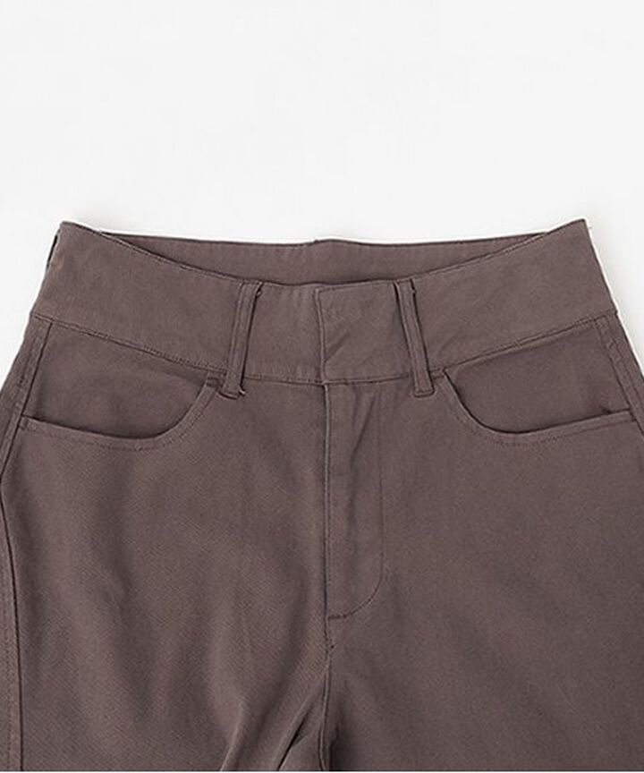 Curved Pants,Charcoal gray, medium image number 2