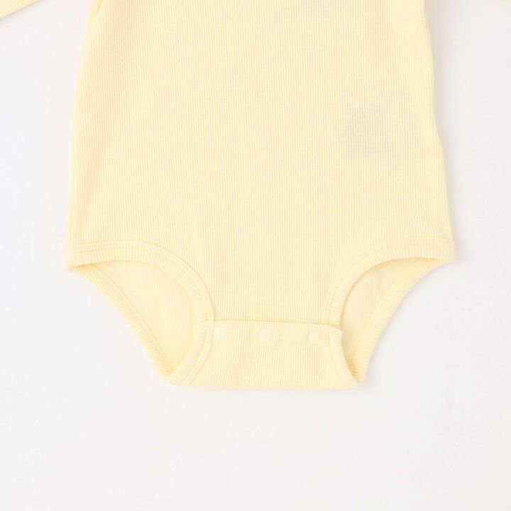 Scallop Trim Collar Romper,Light pink, medium image number 4