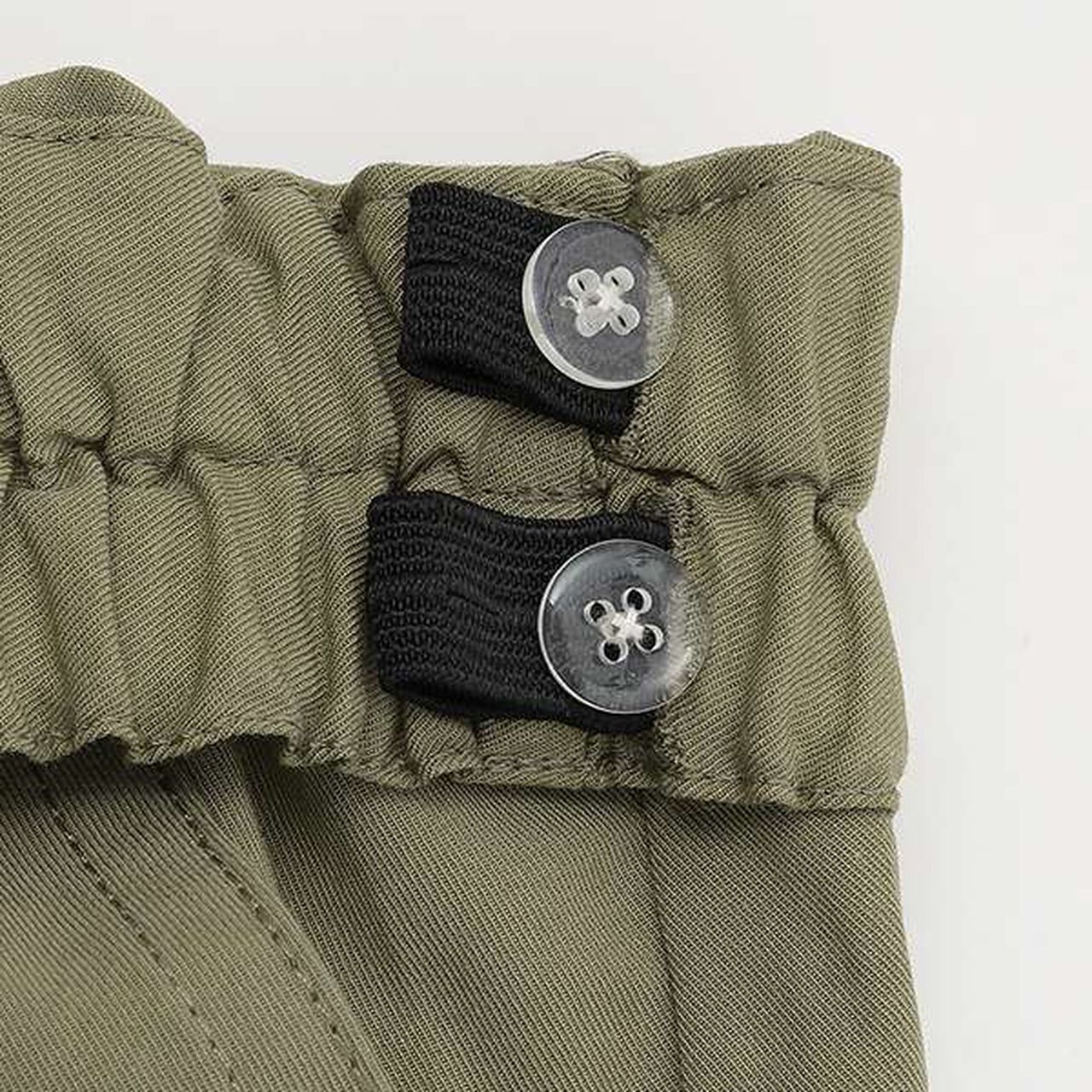 [+SIZE] [GOOD PRICE] Wide Pants,Khaki, large image number 4