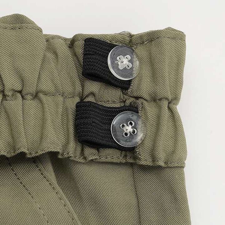 [+SIZE] [GOOD PRICE] Wide Pants,Khaki, medium image number 4