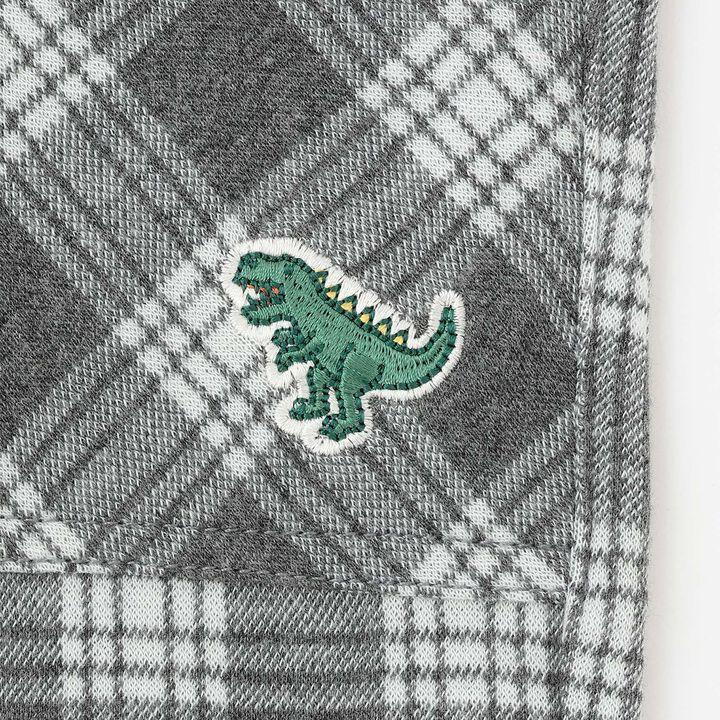 JQ Checkered Long-Length Tapered Pants,Gray, medium image number 5