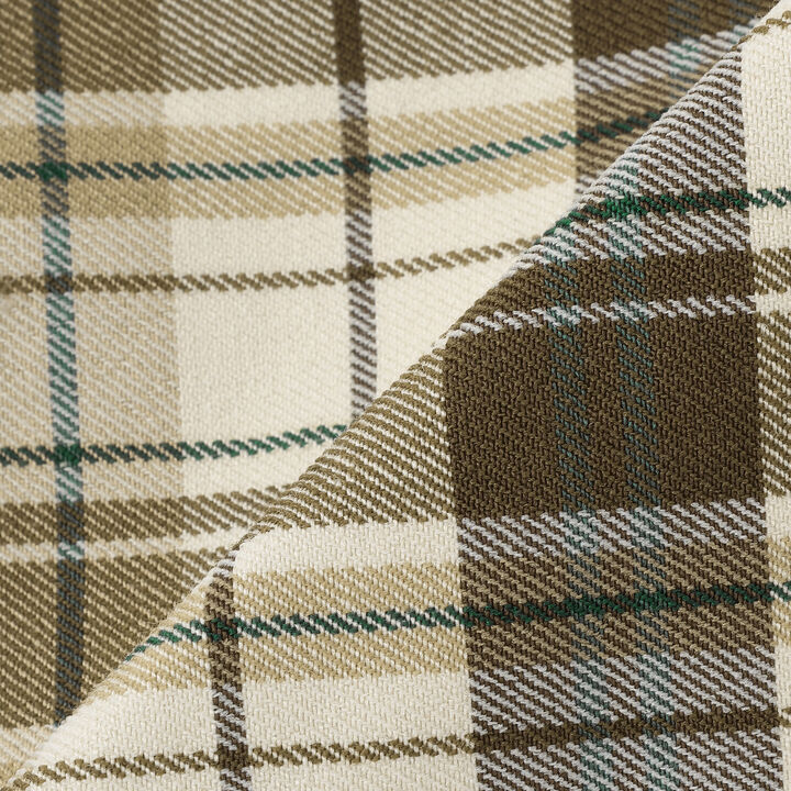 Link Yarn-Dyed Checkered Long Pants,Brown, medium image number 8