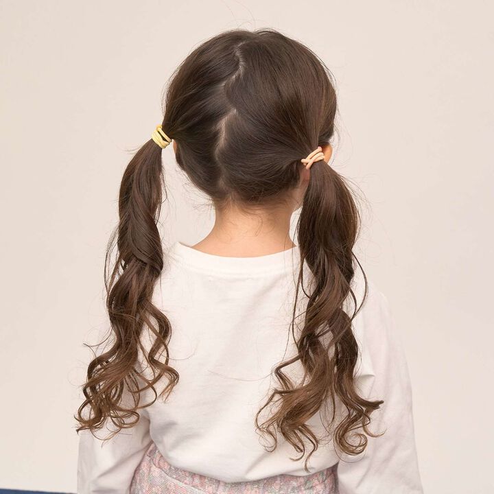 Mini Mini Heart Hair Ties (Set of 6),Multi color, medium image number 8