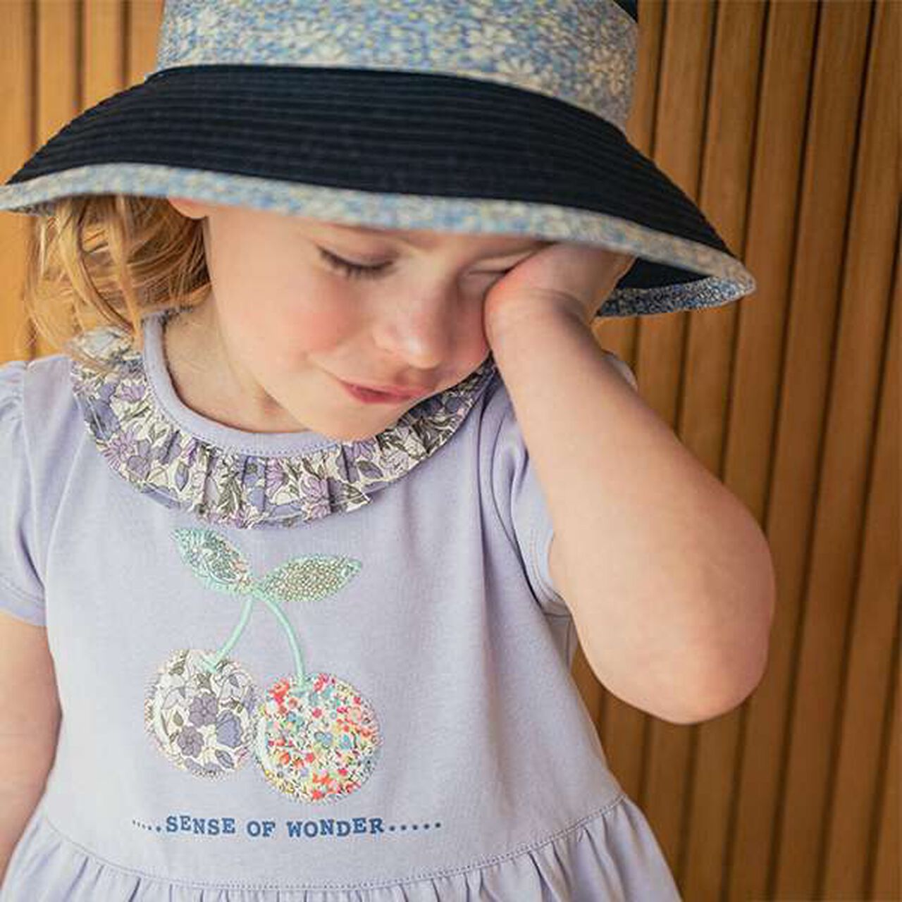 Liberty Cherry One-Piece Dress,Lavender, large image number 13