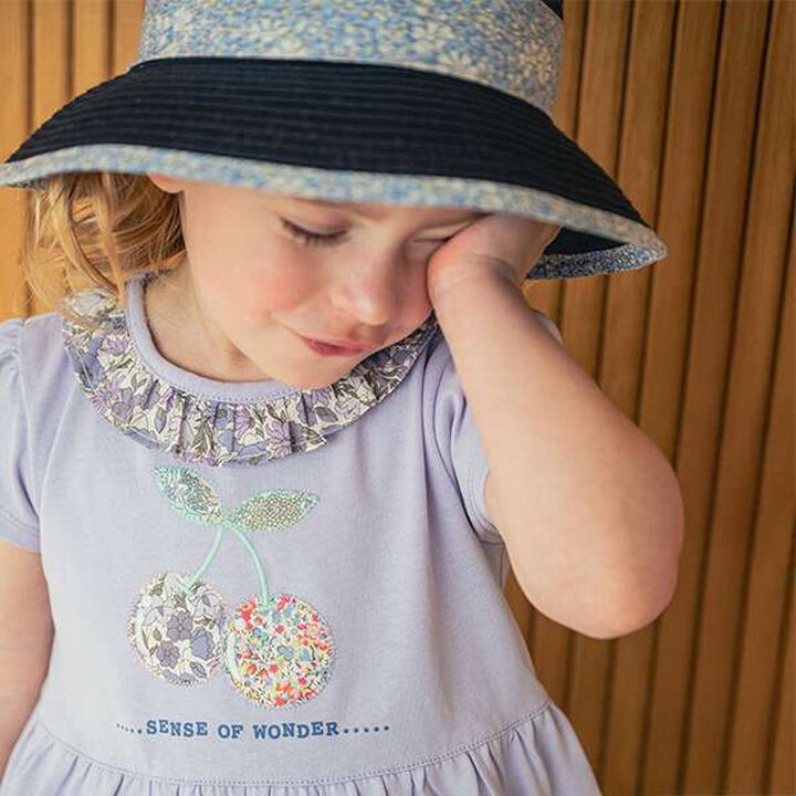 Liberty Cherry One-Piece Dress,Lavender, medium image number 13