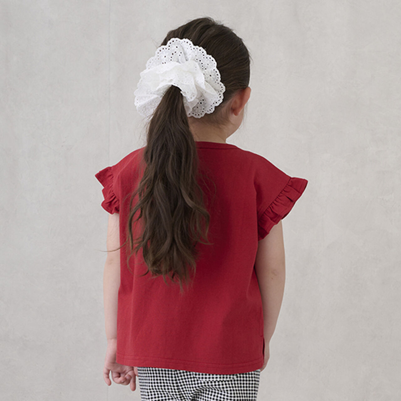 [Affordable] Girls Short-Sleeve T-Shirt,Emerald green, large image number 12