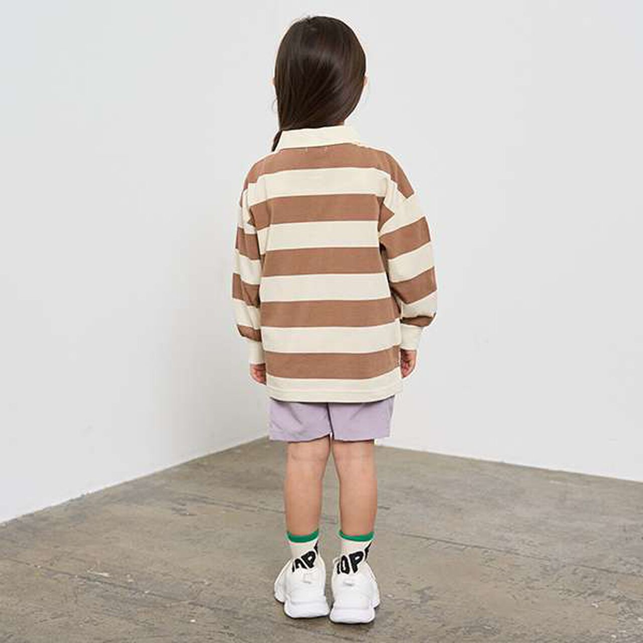 Oversized Silhouette Rugby Shirt,Moss green, large image number 15