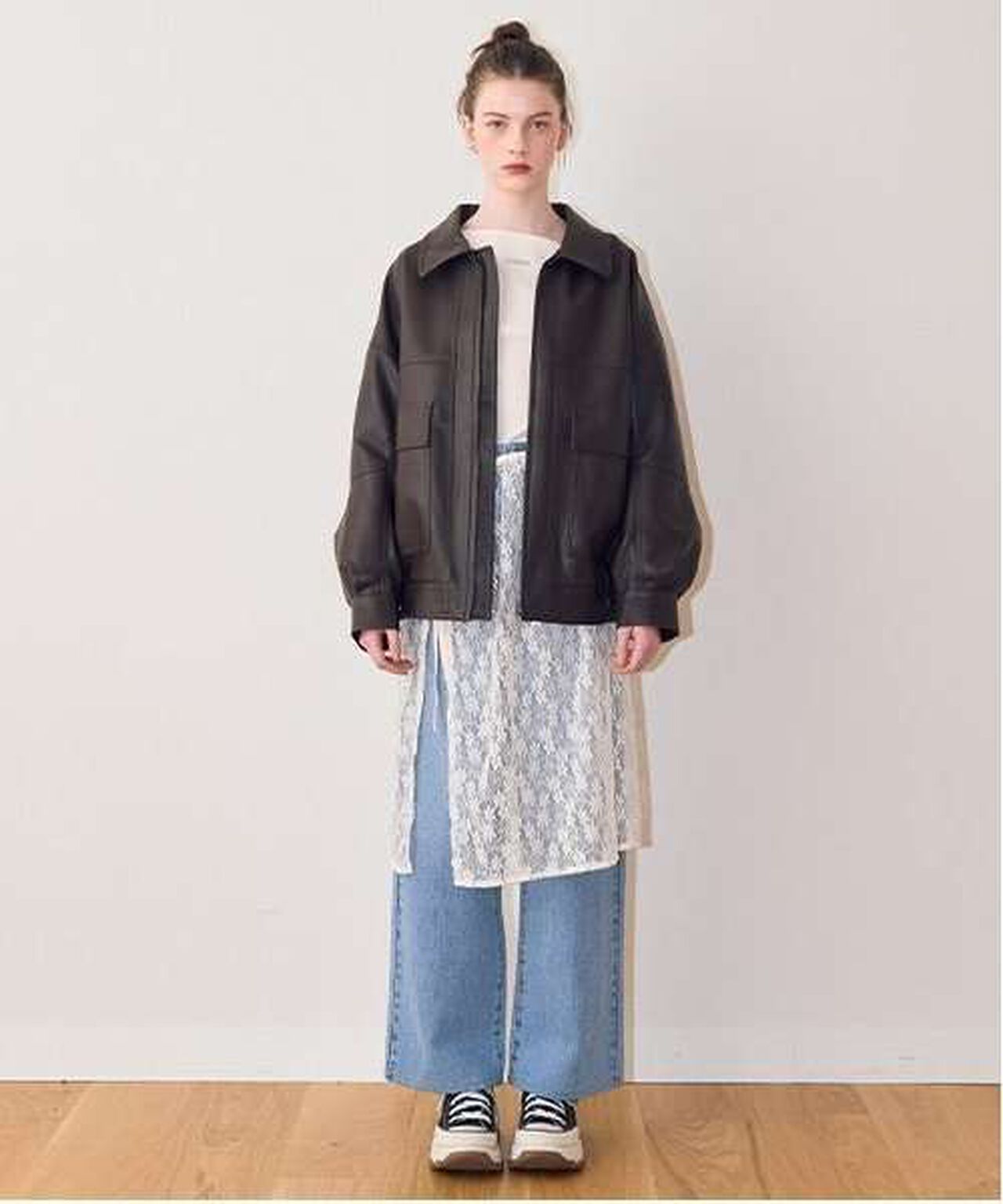 Lace Wrap Skirt,Ivory, large image number 7