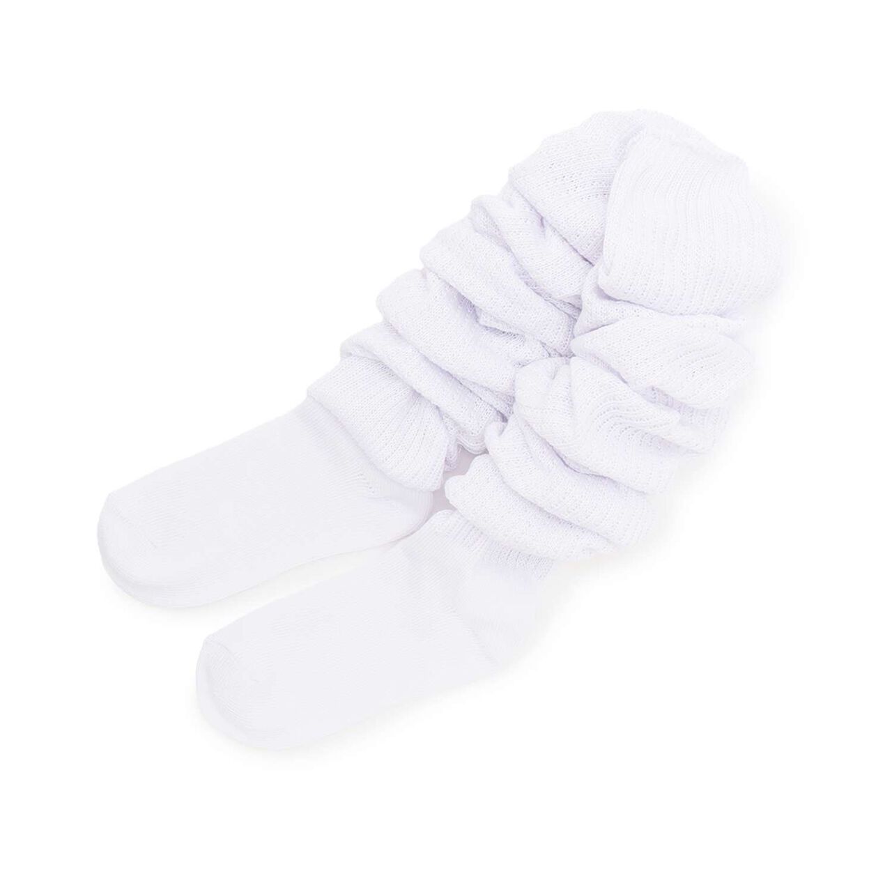 100c Length Loose Socks,Off white, large image number 0