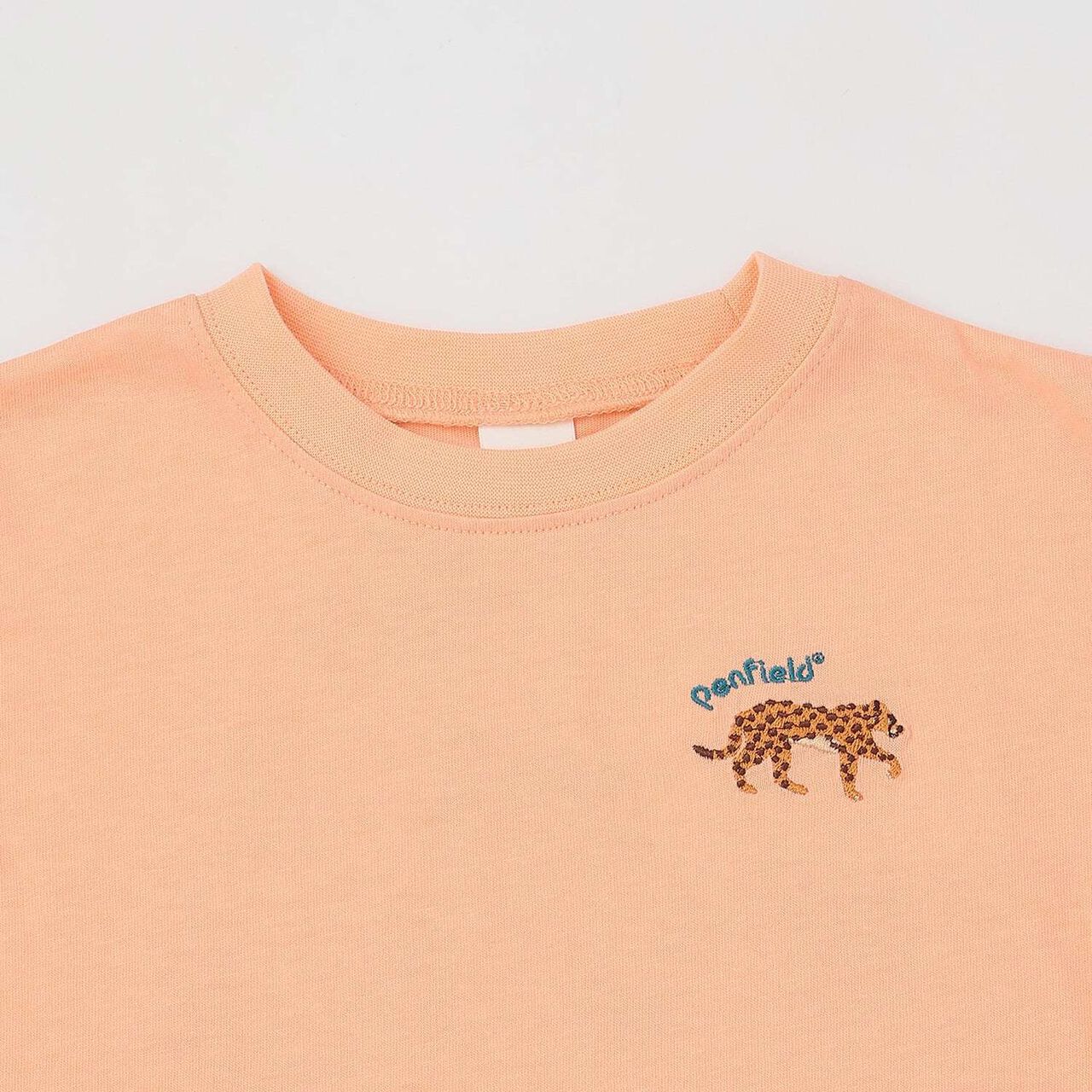 [網路獨家] [Penfield] 接觸涼感刺繡短袖T恤,藍灰色, large image number 8
