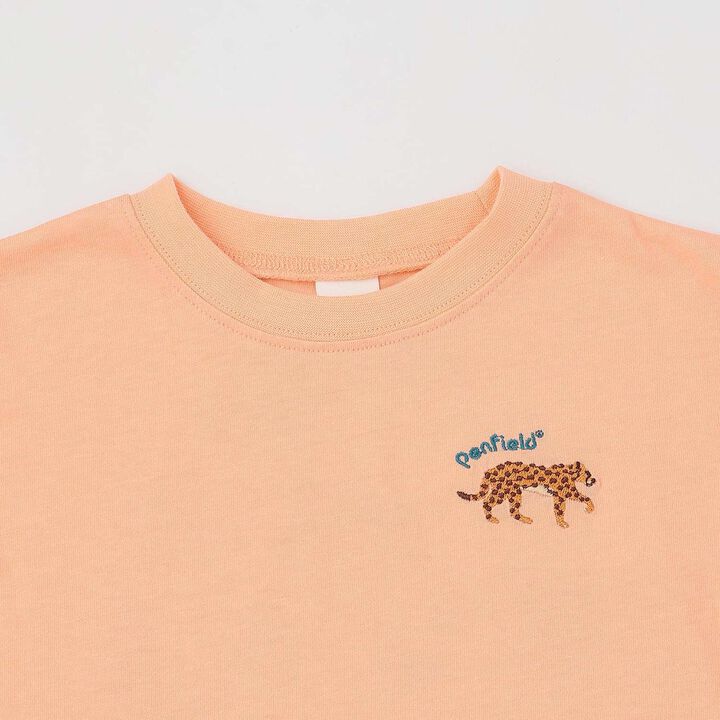 [網路獨家] [Penfield] 接觸涼感刺繡短袖T恤,藍灰色, medium image number 8
