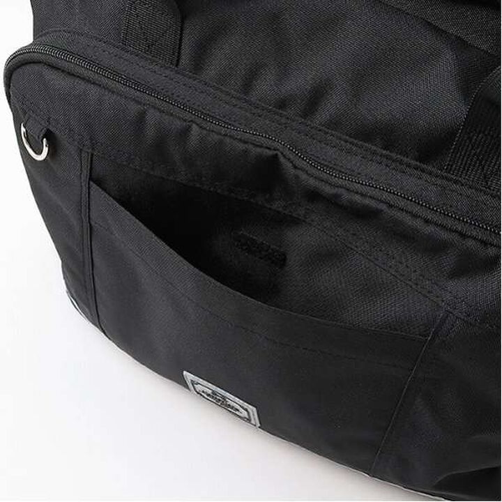 3 WAY Boston Bag with Ribbon Pouch,Black, medium image number 19