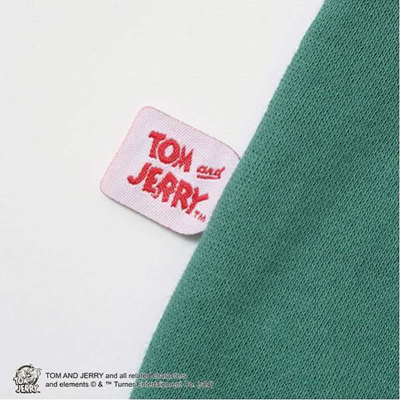 Tom and Jerry Embroidered Sweatshirt,Black, large image number 12