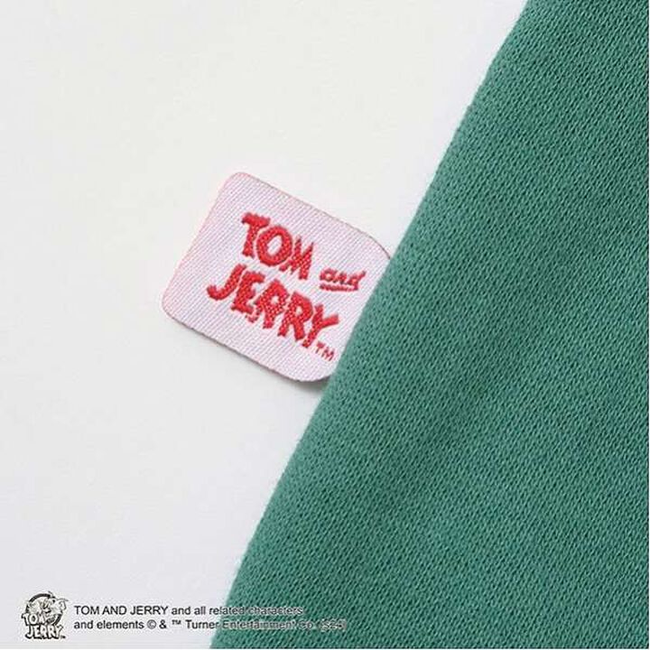 Tom and Jerry Embroidered Sweatshirt,Black, medium image number 12