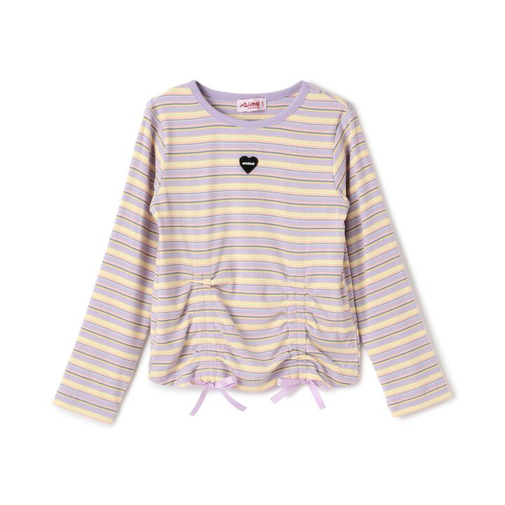 Drawstring Long-Sleeve T-Shirt,, medium