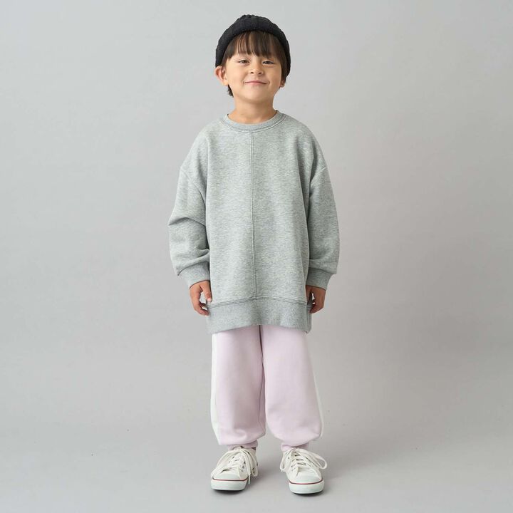 [Daily Standard Wear] [Quick-Dry Absorbent] Loose Fit Side Line Sweatpants,Blue gray, medium image number 18