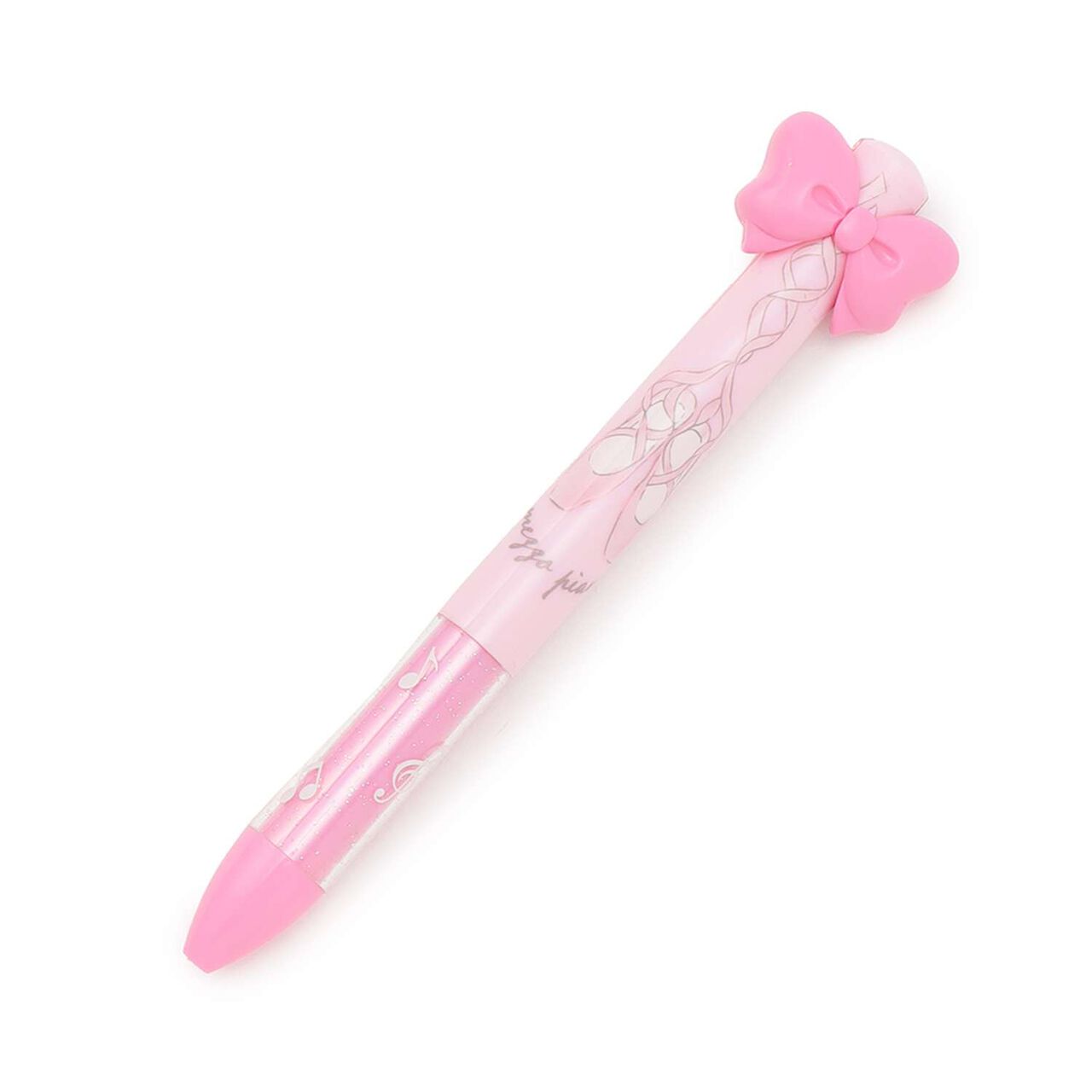 [Stationery] Ballet Pattern Ribbon Click Ballpoint Pen,Light pink, large image number 0