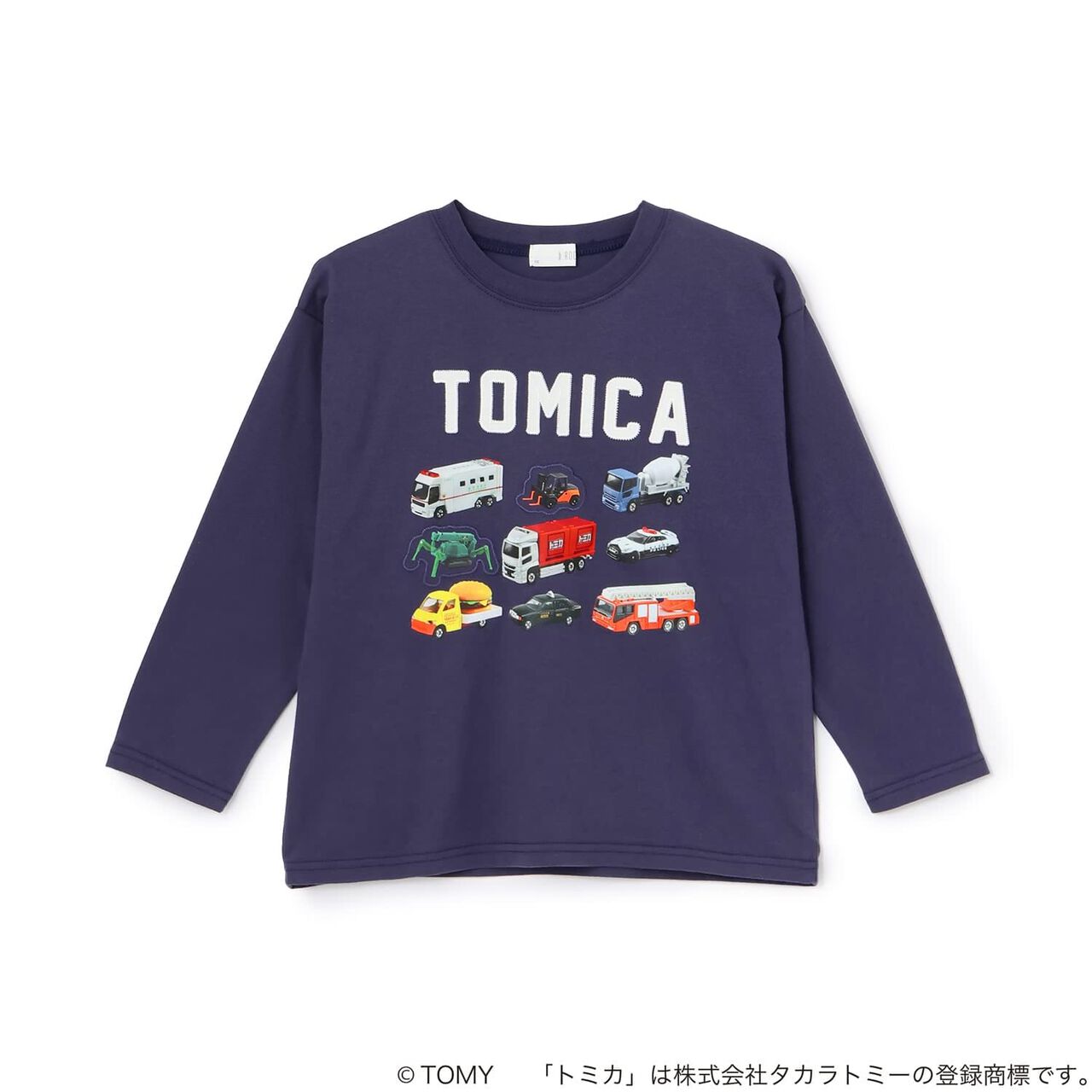 [Tomica] Photo Print T-Shirt for Boys Kids Children's Clothing,Navy, large image number 11