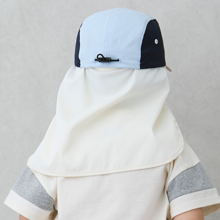 Water-Repellent Sunshade Jet Cap,Charcoal gray, medium image number 3