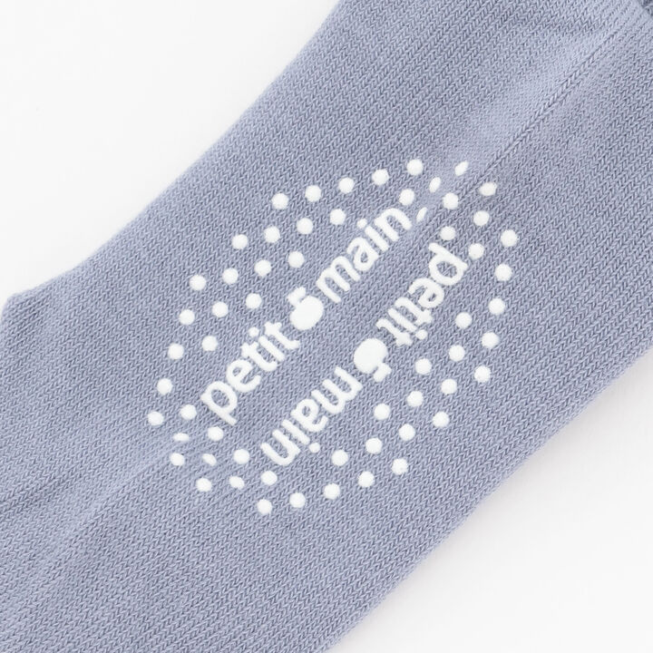 One-Point Knee-High Socks,Charcoal gray, medium image number 3