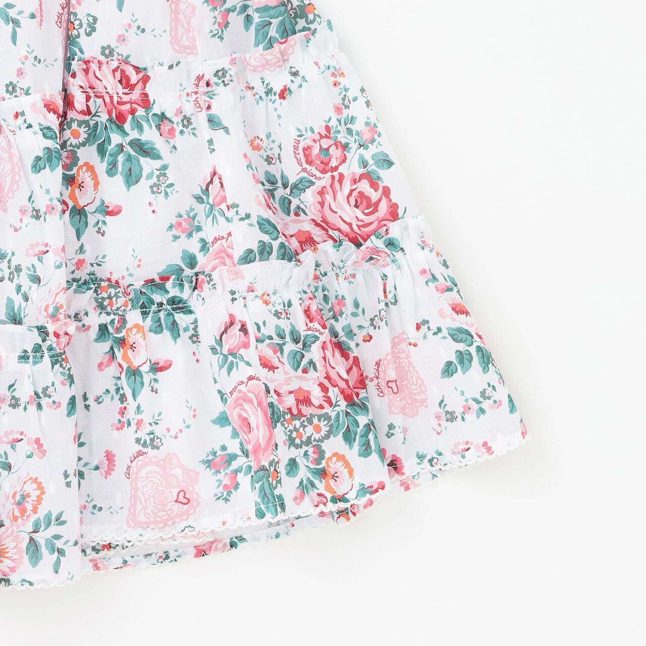 [Cath Kidston] Tiered One-Piece Dress,Pearl white, large image number 3