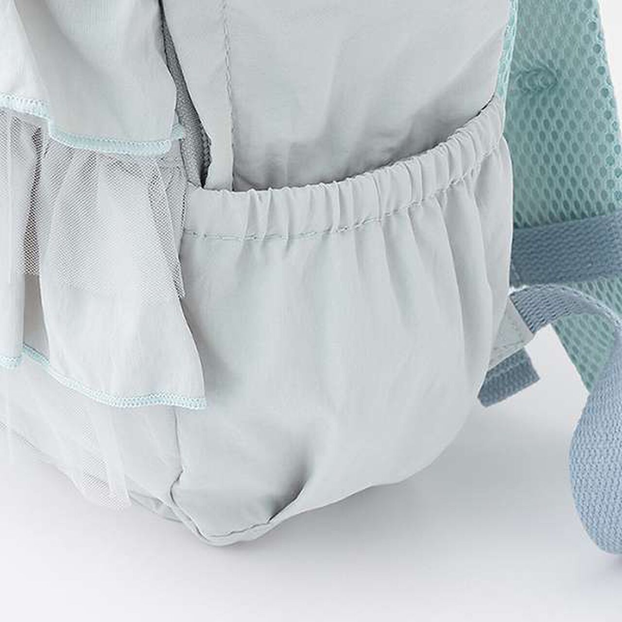Tulle Ruffle Backpack,Light pink, large image number 2