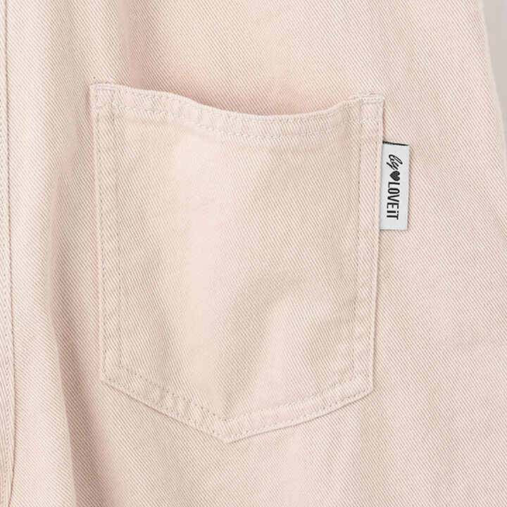 Damage Loose Overalls,Off white, medium image number 10