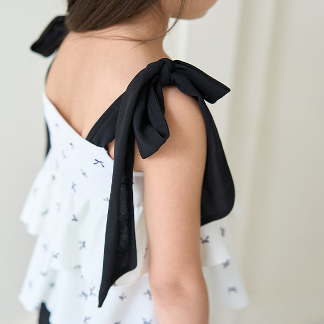 [SWIM] [UV Processing] Pattern Assorted Tiered Separates,Black, large image number 9