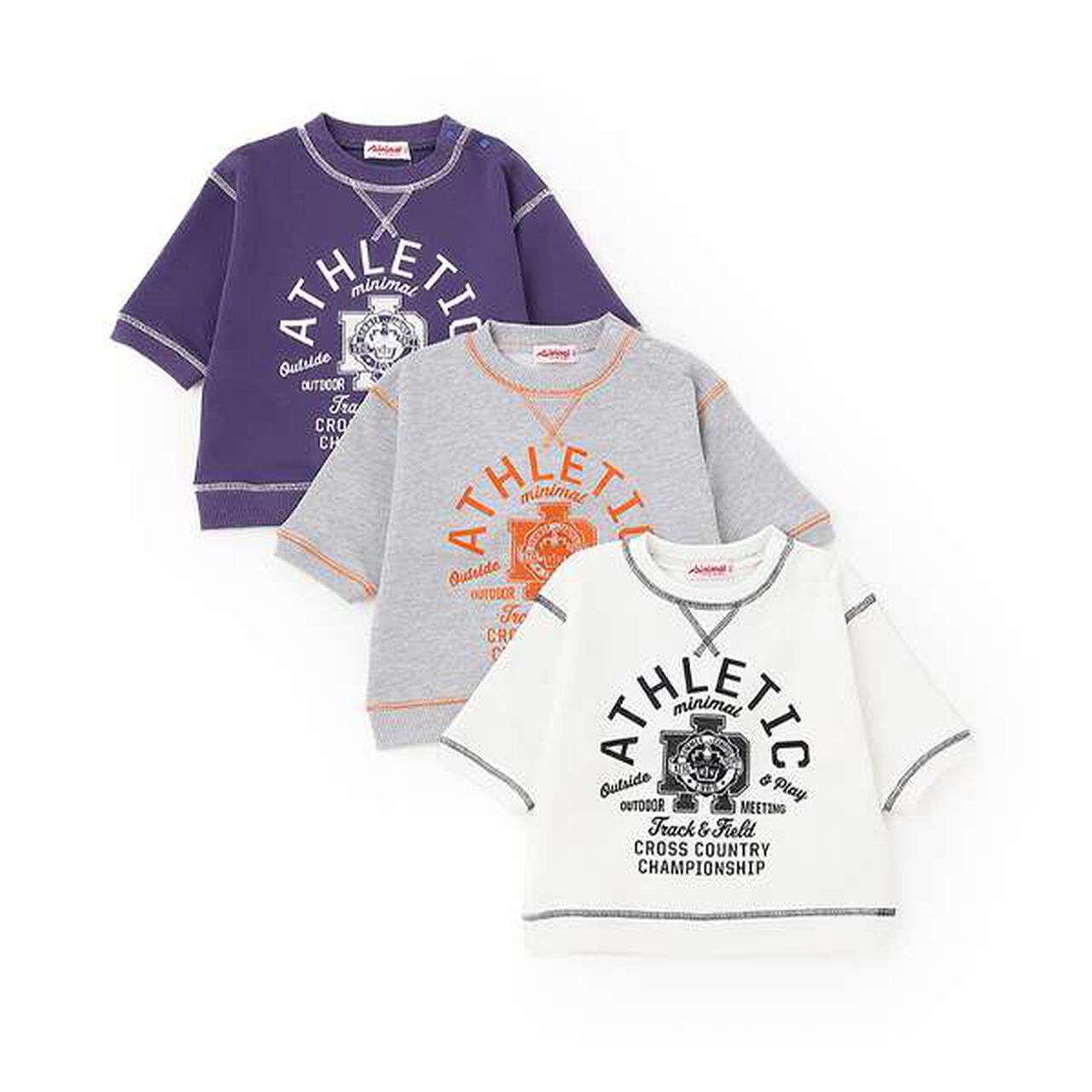 Color-Blocked Fleece Print Pullover,Off white, large image number 13