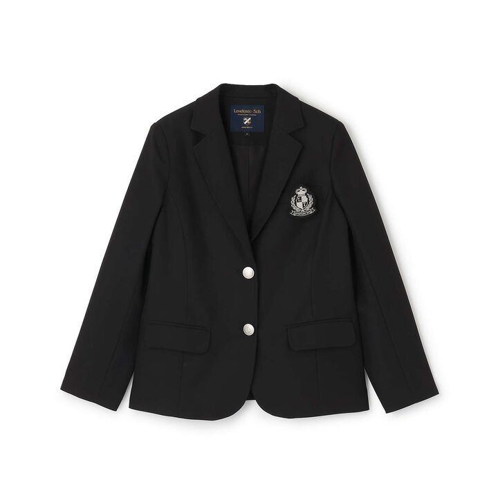 [Graduation Attire] Emblem Tailored Jacket,Beige, medium image number 7