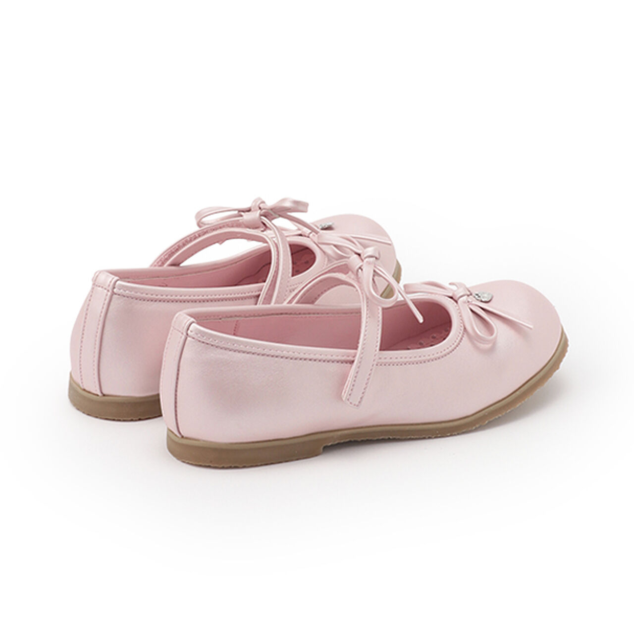 Ribbon Ballet Shoes,Off white, large image number 6