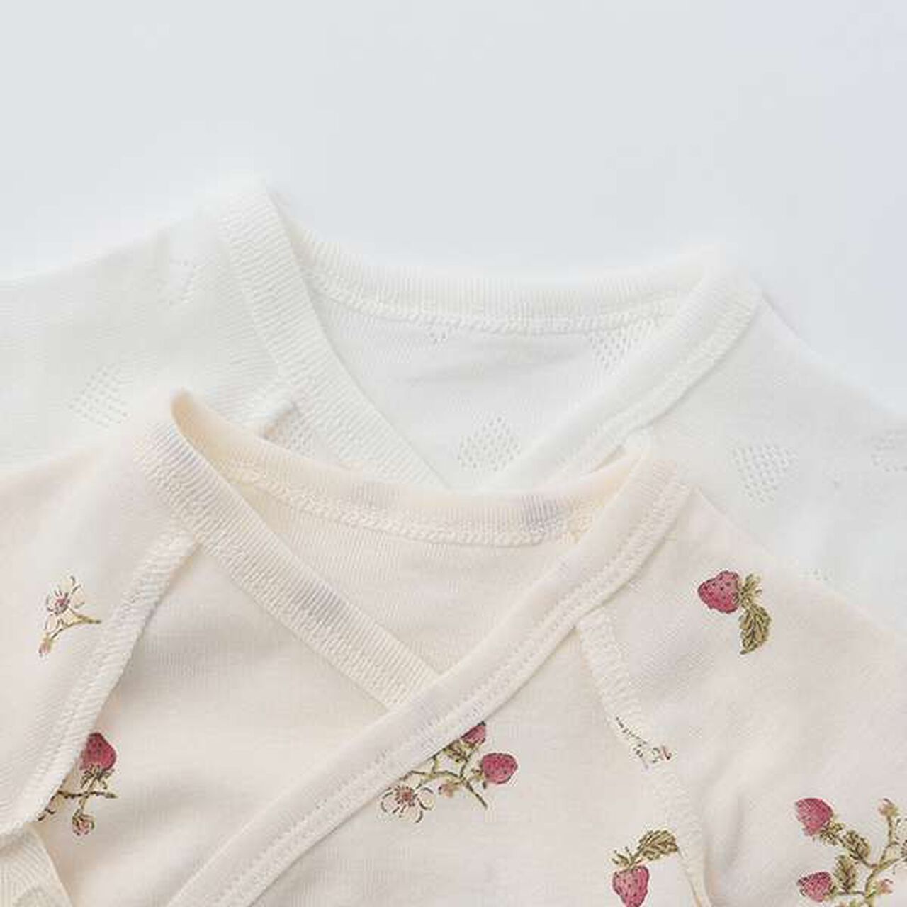 [Weak Acidity] Short Bodysuit,Light pink, large image number 3