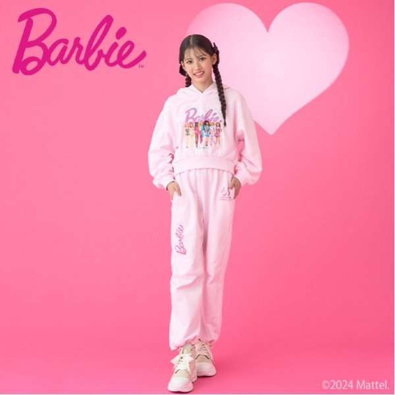 Barbie / Black Cropped Parka,Black, large image number 14