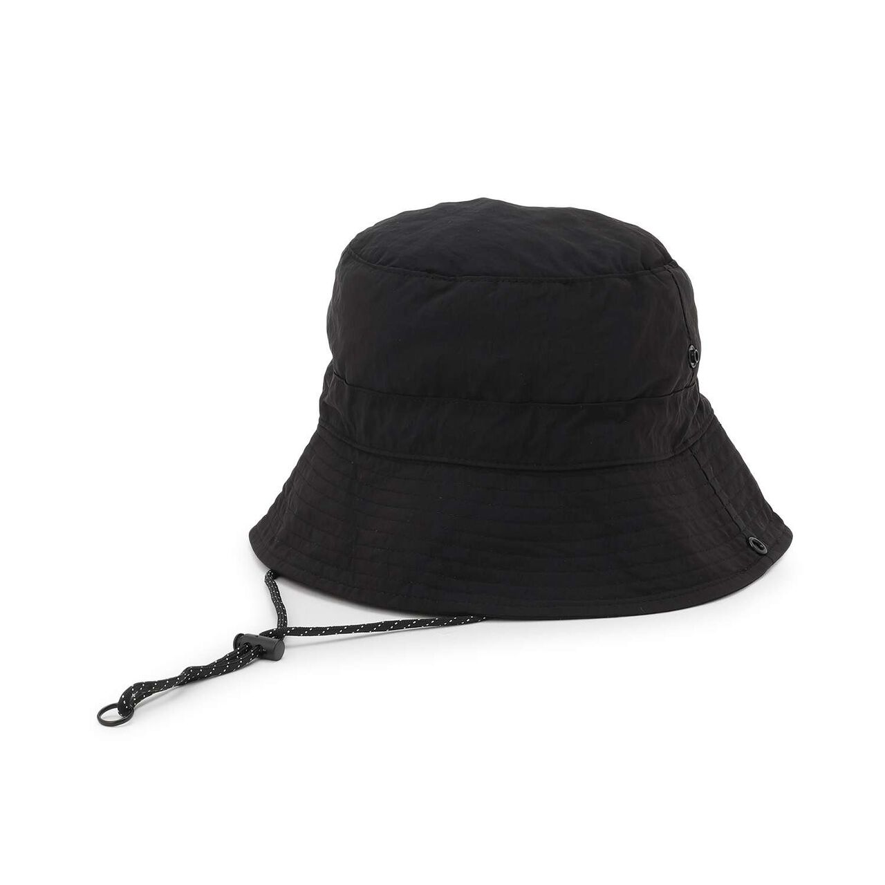 [Packable] Bucket Hat,Black, large image number 0