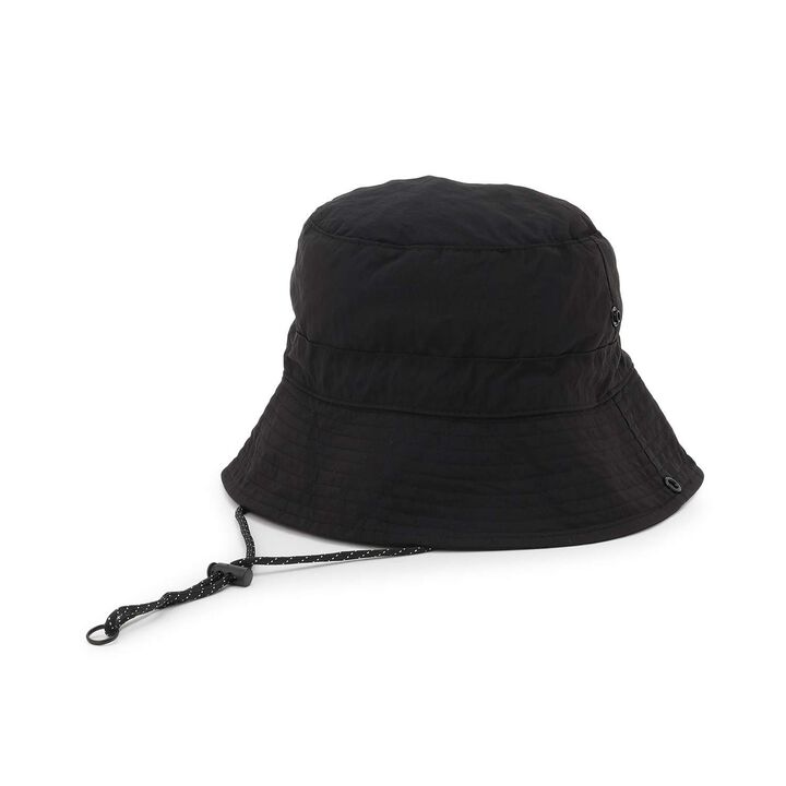 [Packable] Bucket Hat,Black, medium image number 0