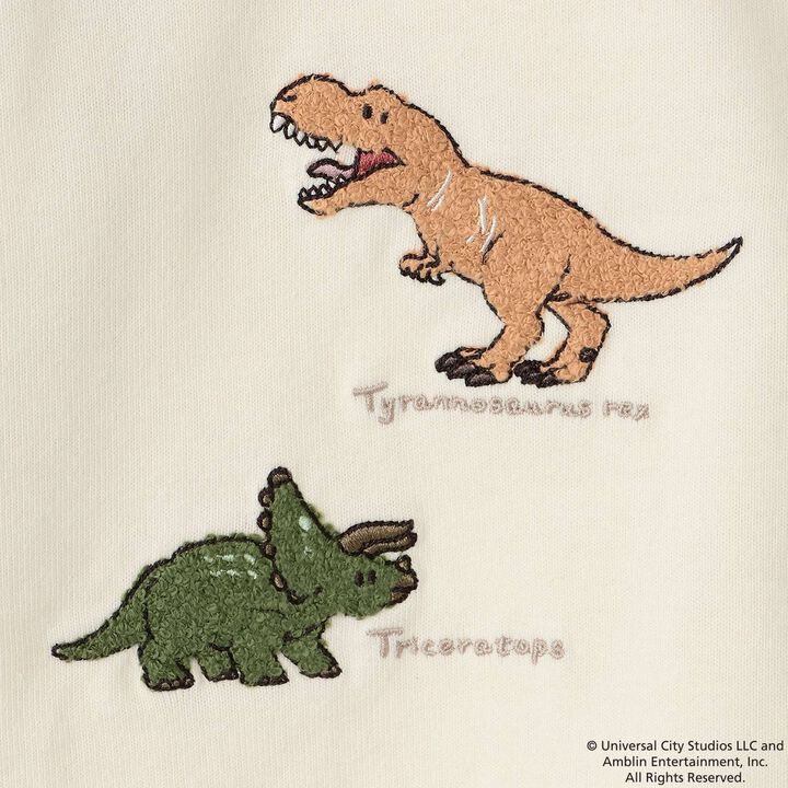 [JURASSIC WORLD] Embroidered Long-Sleeve T-Shirt,Mustard, medium image number 8