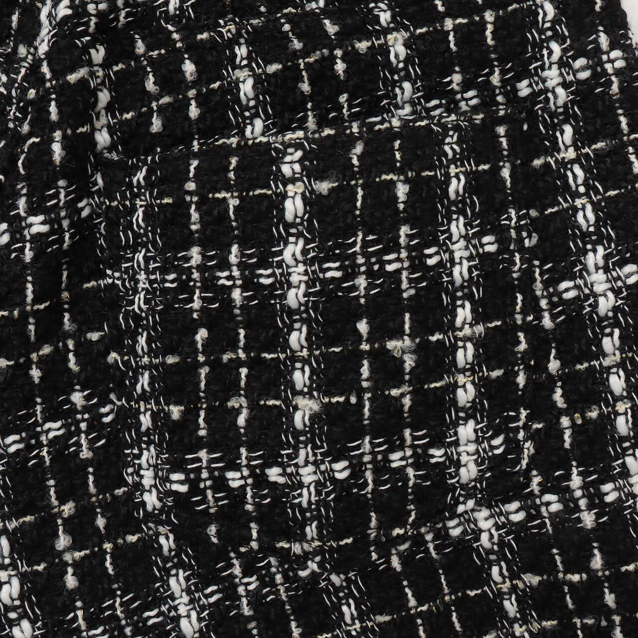 Adult-Style Holiday Tweed Short Pants,White, large image number 12