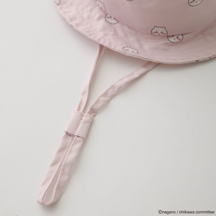 [Anime Chiikawa] All-Over Pattern Bucket Hat,Light pink, medium image number 4