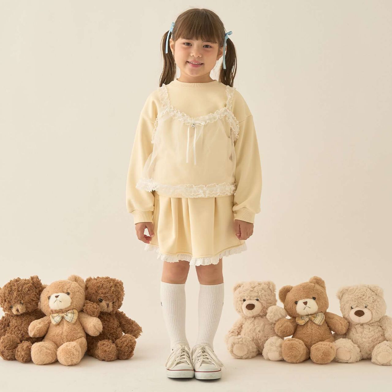 [Lycee Mine Ballet Series] [Coordinatable Setup] Pleated Skirt (Inner Shorts Included),Top gray, large image number 23