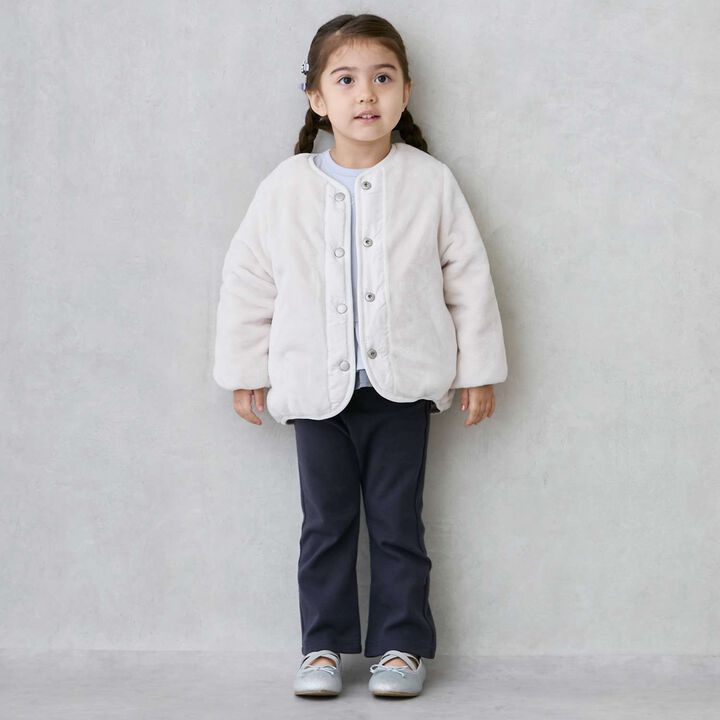 [Link] Foil Print Reversible Jacket,Blue gray, medium image number 5