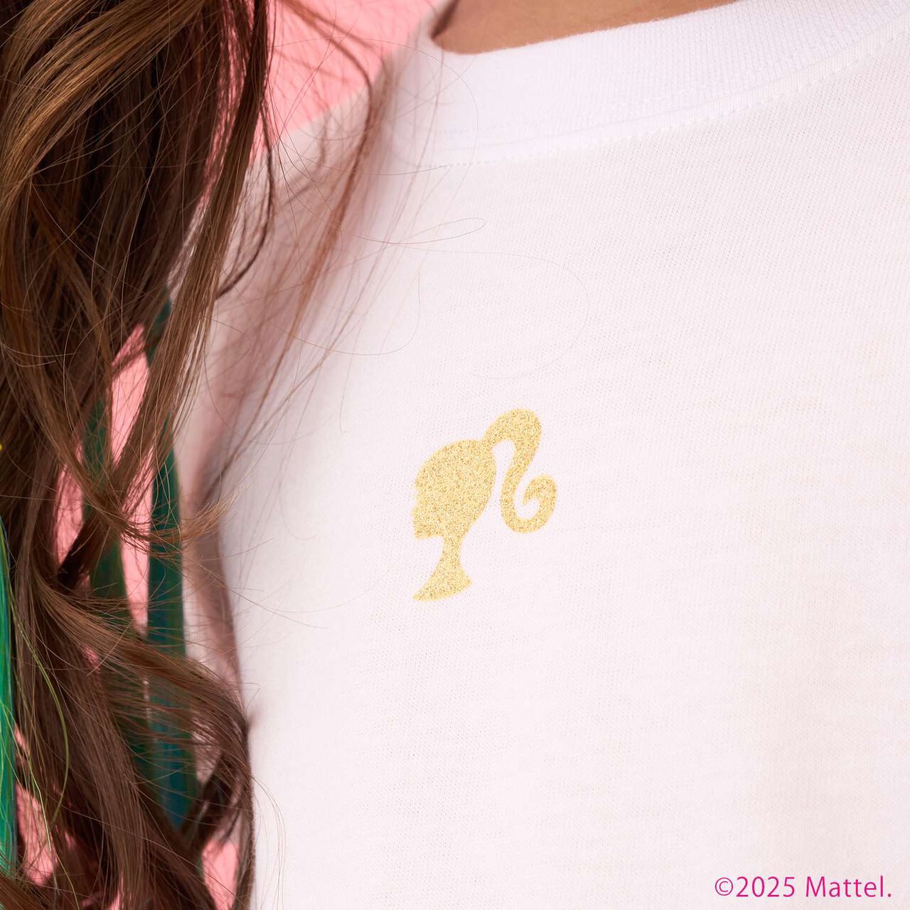 [Barbie] Sleeve Tuck T-Shirt,White, large image number 25