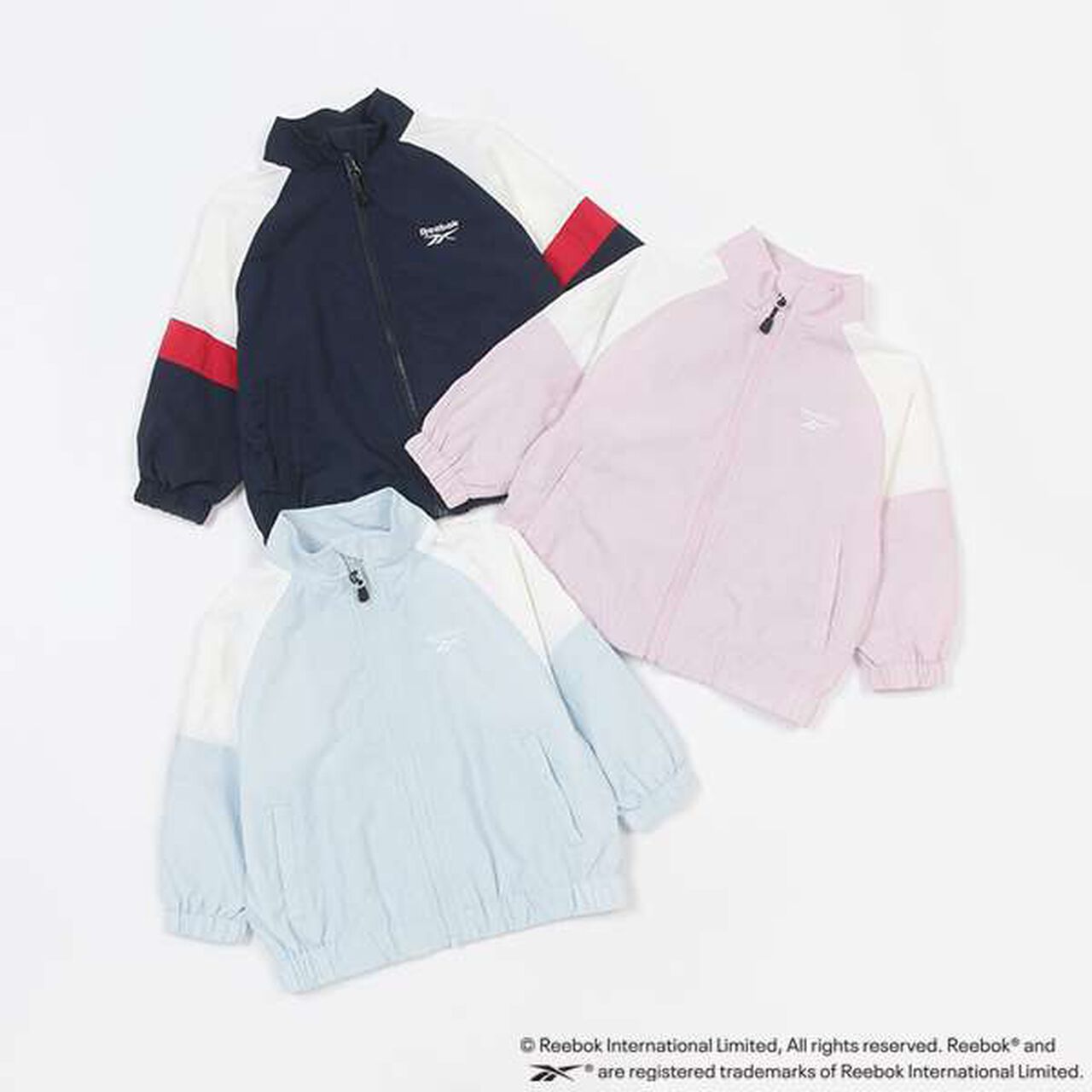 Reebok Color Block Nylon Jacket,Light blue, large image number 18