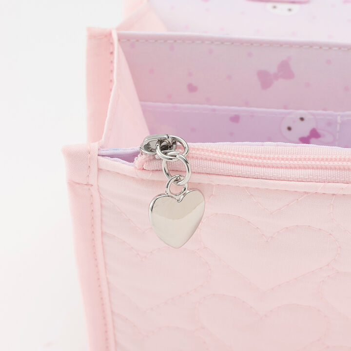 Mezzo Piano Mama Rabbit Appliqu&eacute; Mother-Child Multi Case,Light pink, medium image number 2