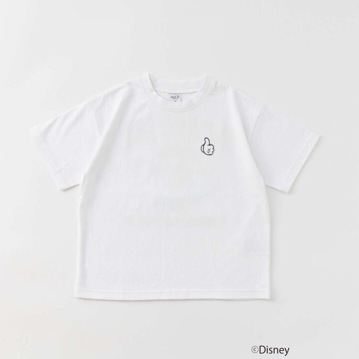 [Parent-Child Matching] [Disney] Sports Short-Sleeve T-Shirt,White, medium image number 15