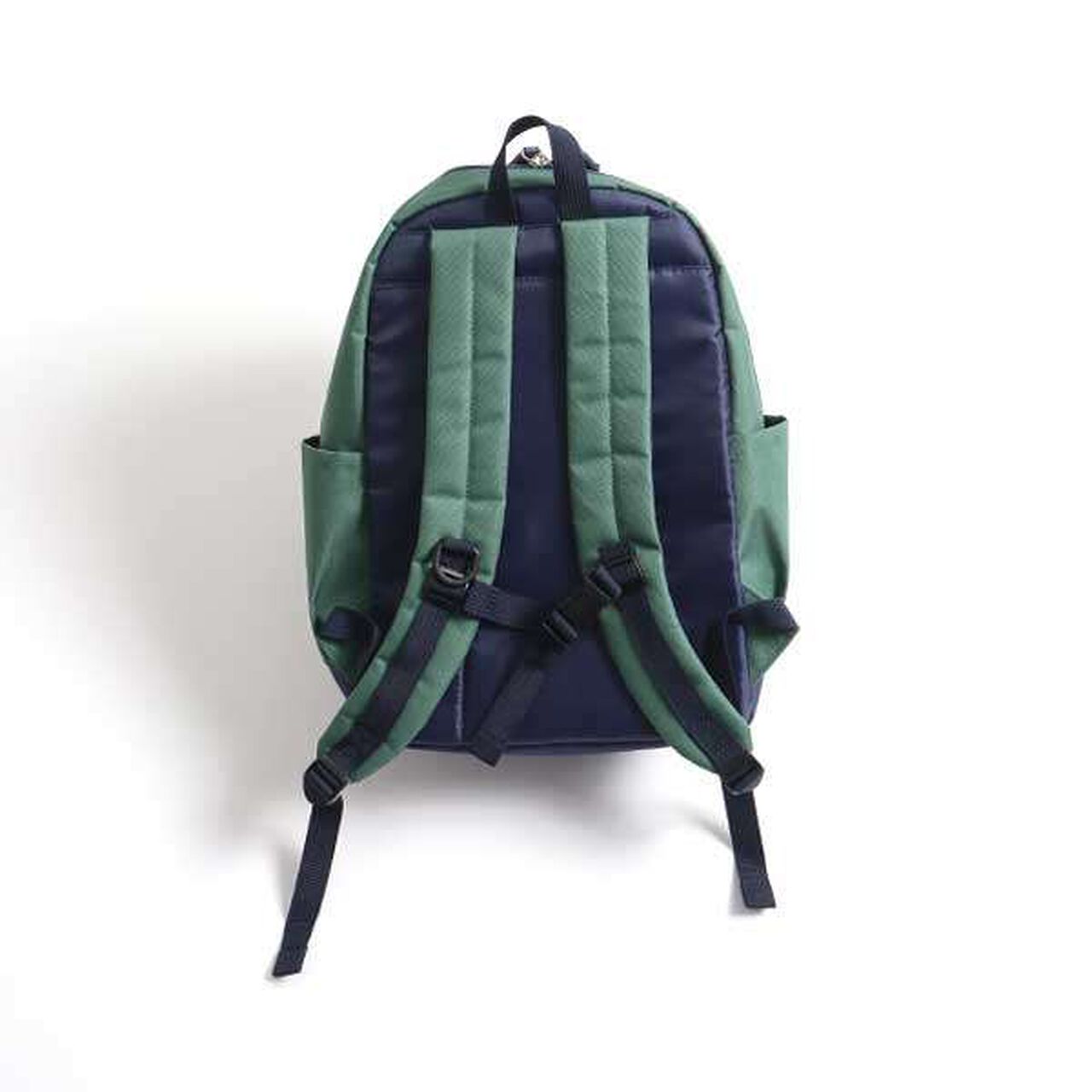 Dinosaur Motif Polyester Ox Backpack (M),Navy, large image number 2