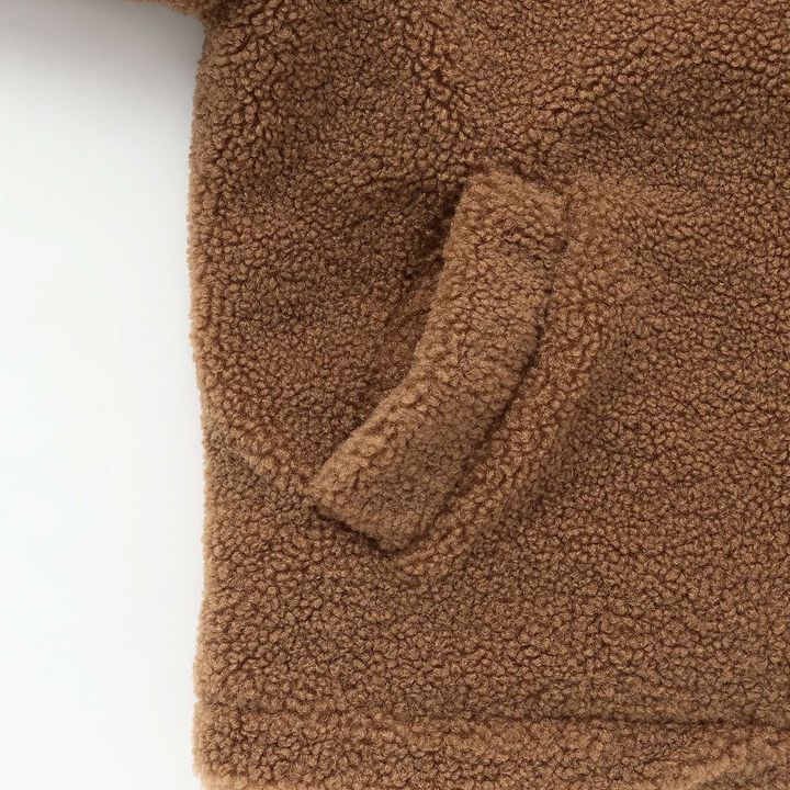 Ring Boa Short Duffle,Brown, medium image number 8