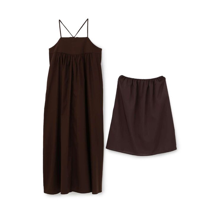 Camisole Dress,Brown, medium image number 8