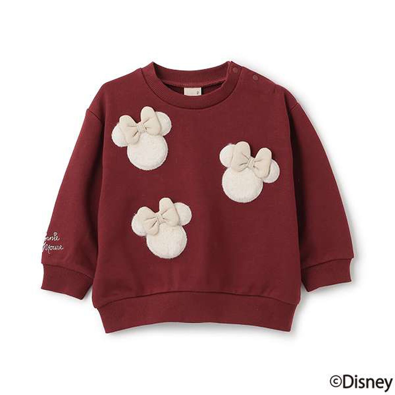 [Disney] Fur Motif Sweatshirt,Light pink, large image number 14